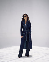 Washed Script Coat