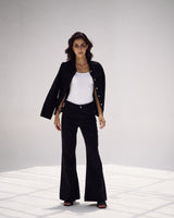 Signature Denim Suit in Black
