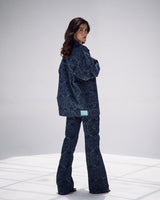 The Oversized Washed Script Jacket