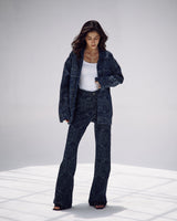 The Oversized Washed Script Jacket