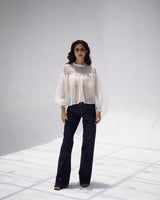 Low Waist Washed Black