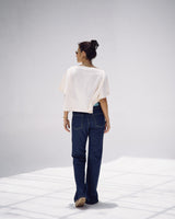 Blue Flare Jeans