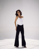 Signature Denim Pants in Black
