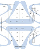 Denim In Denim Set Deep Blue