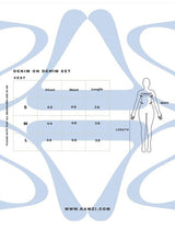 Denim In Denim In Top Deep Blue