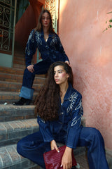 Flora Touch Denim Jacket