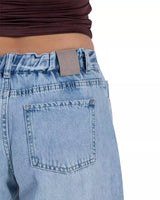 Wide Leg Sky Blue Jeans