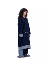 Deep Blue Denim Coat