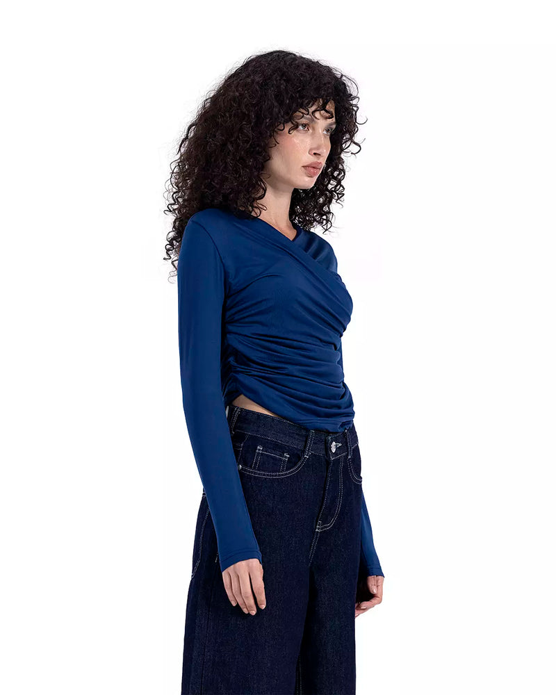 Patchwork Blues Denim Jeans